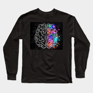 The painter mind VS the scientific mind Long Sleeve T-Shirt